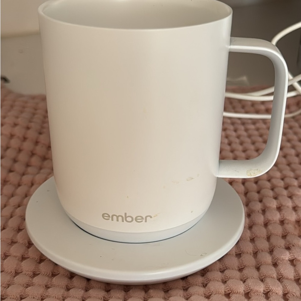 New Ember White Smart Mug with Saucer